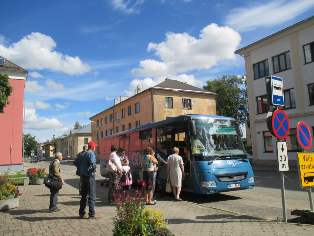 ajutine bussipeatus Tapal