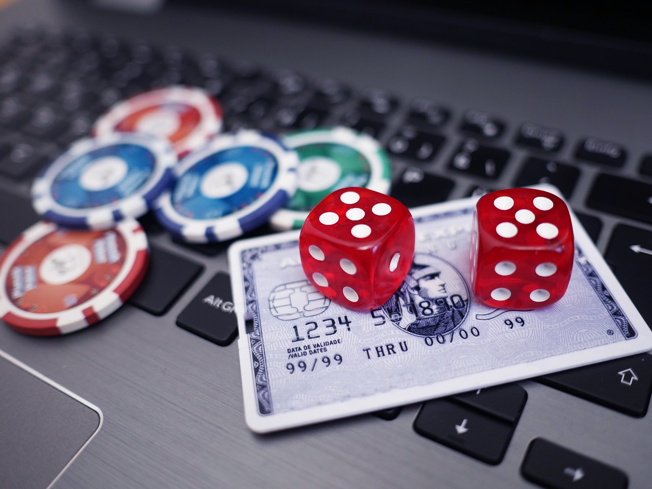 Saidil on kirjas casino - vajalik teave.